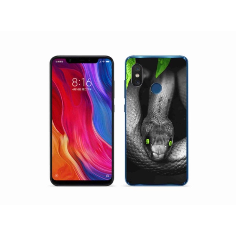 Gél borítás mmCase a Xiaomi Mi 8-hoz - kígyó