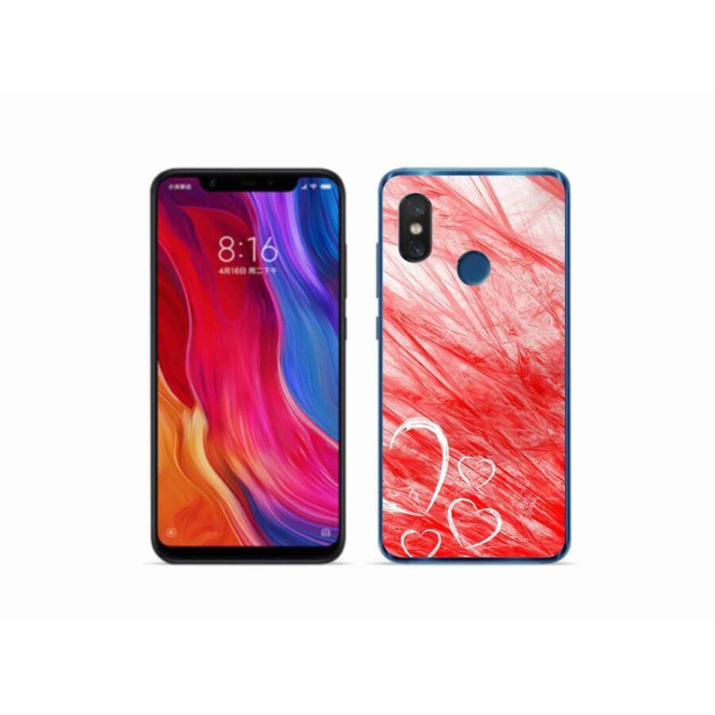 Gél borítás mmCase a Xiaomi Mi 8-hoz - szív