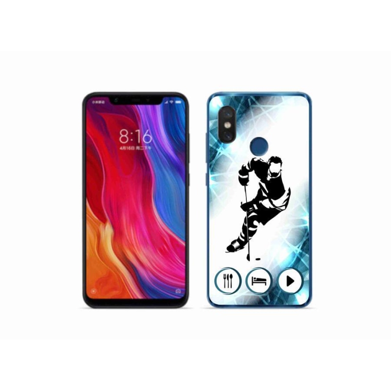 Gél borítás mmCase a Xiaomi Mi 8-hoz - hoki 1