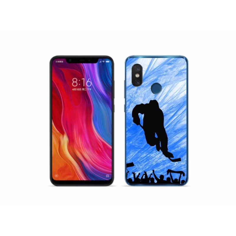 Gél borítás mmCase a Xiaomi Mi 8-hoz - hokijátékos