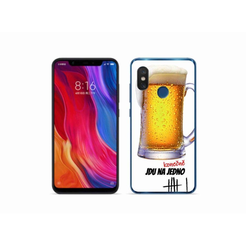 Gél borító mmCase a Xiaomi Mi 8 számára - megyek az egyikhez