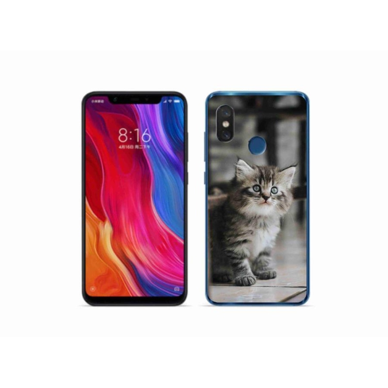Gél borítás mmCase a Xiaomi Mi 8-hoz - cica
