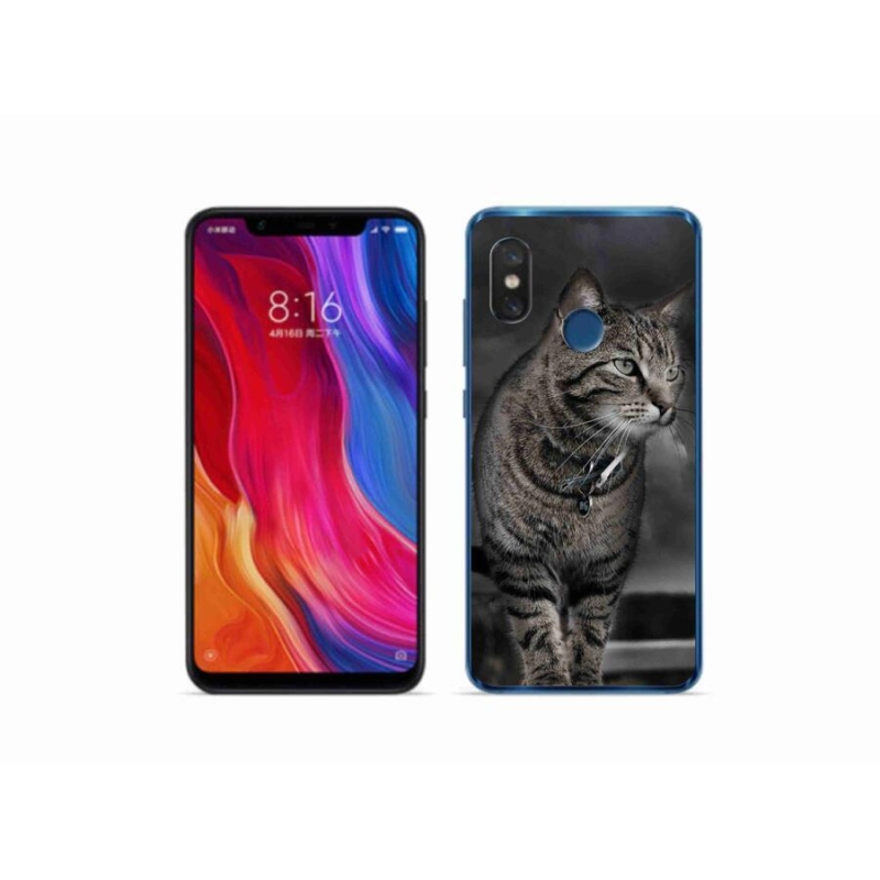 Gél borítás mmCase a Xiaomi Mi 8-hoz - macska
