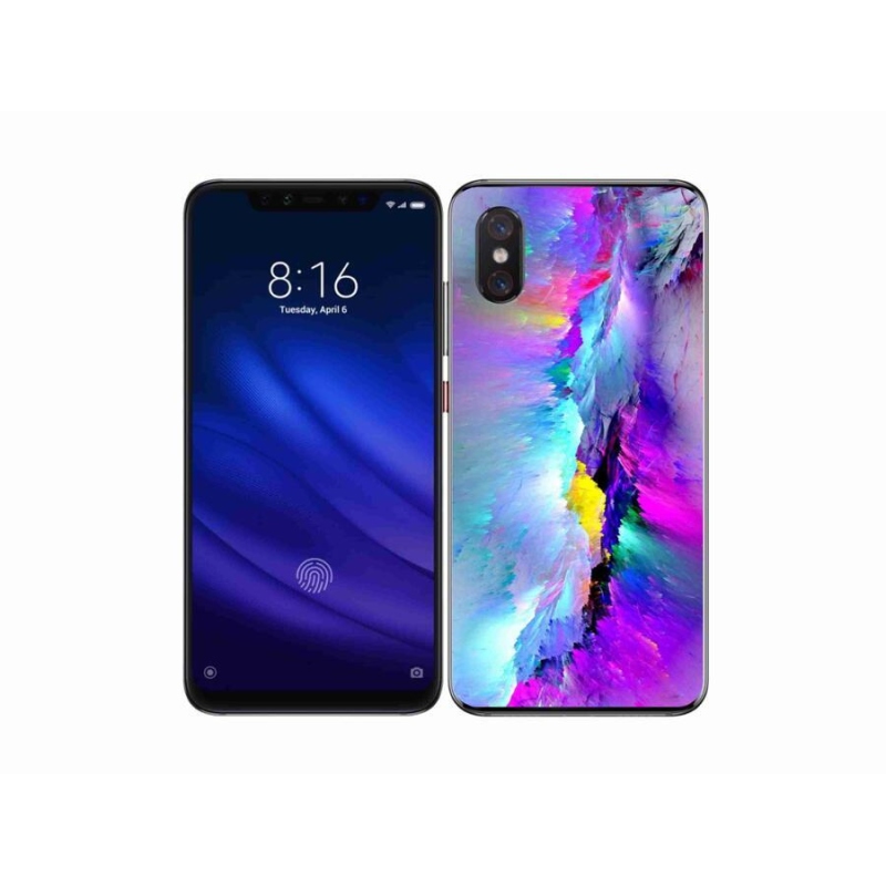 Gél borítás mmCase a Xiaomi Mi 8 Pro készülékhez - absztrakt
