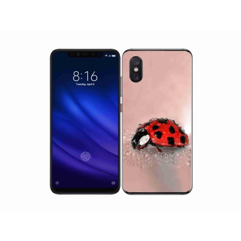 Gél borítás mmCase a Xiaomi Mi 8 Pro készülékhez - katicabogár