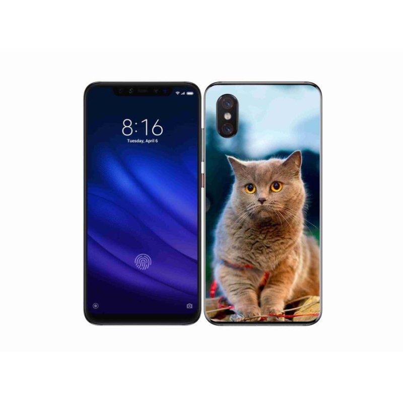 Gél borítás mmCase a Xiaomi Mi 8 Pro készülékhez - brit kék 2