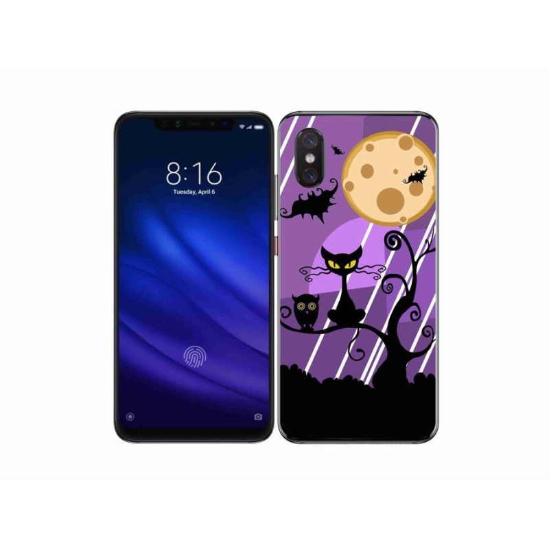 Gél borítás mmCase a Xiaomi Mi 8 Pro számára - halloween