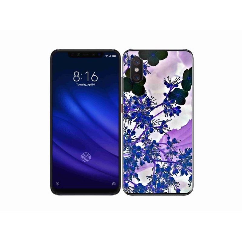 Gél borítás mmCase a Xiaomi Mi 8 Pro számára - hortenzia virág