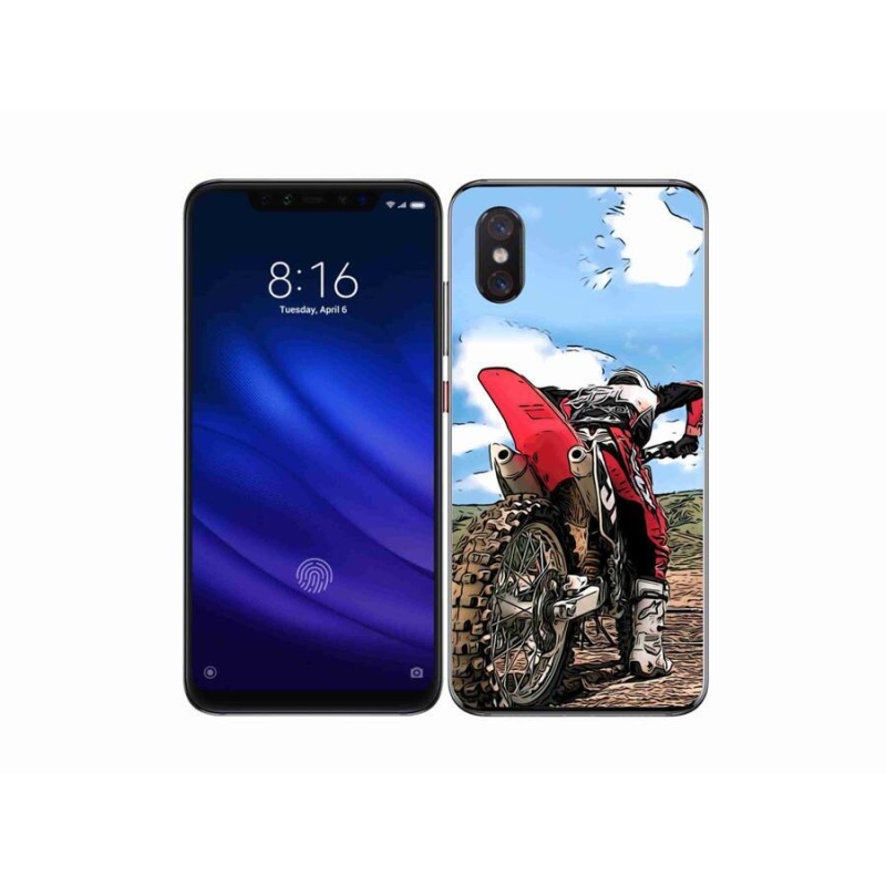 Gél borítás mmCase a Xiaomi Mi 8 Pro készülékhez - moto