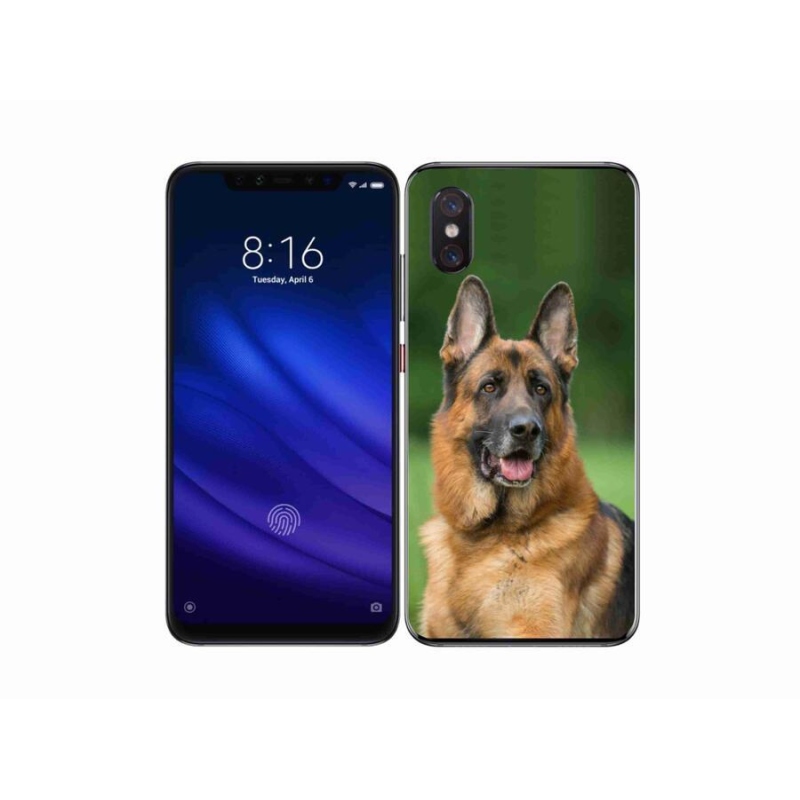 Gél borítás mmCase a Xiaomi Mi 8 Pro számára - Német juhászkutya