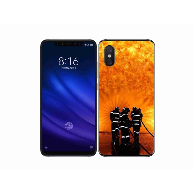 Gél borítás mmCase a Xiaomi Mi 8 Pro-hoz - tűz