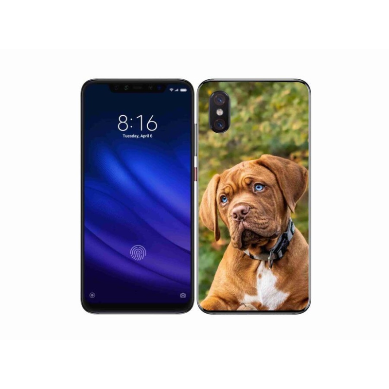 Gél borítás mmCase a Xiaomi Mi 8 Pro-hoz - kölyökkutyakölyök