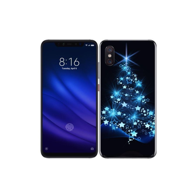 Gél borítás mmCase a Xiaomi Mi 8 Pro számára - karácsonyfa