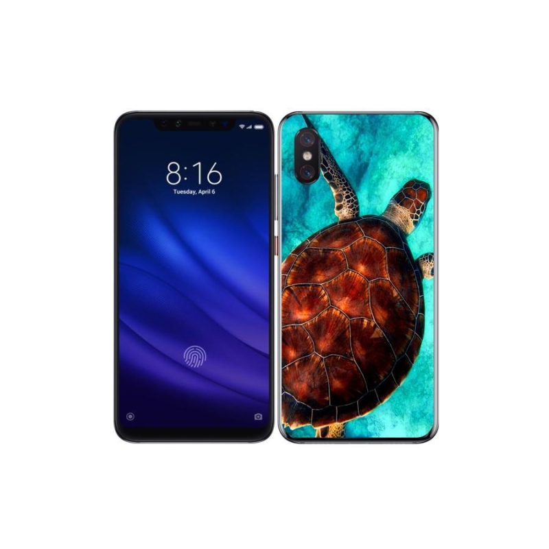 Gél borítás mmCase a Xiaomi Mi 8 Pro-hoz - teknősbéka