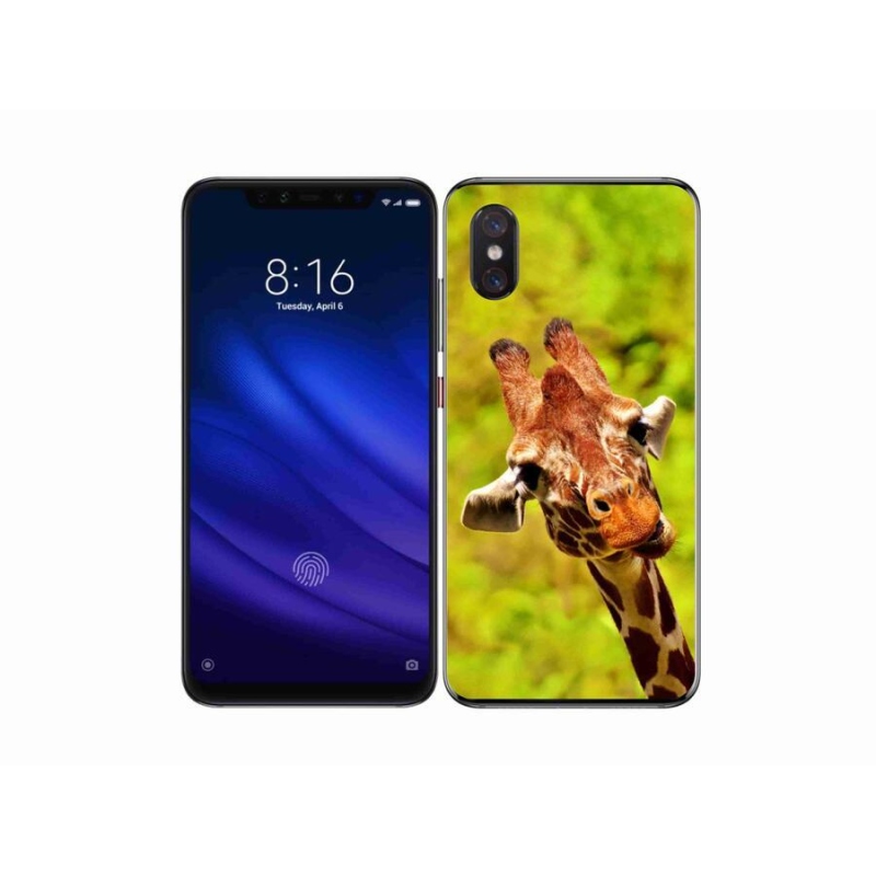 Gél borítás mmCase a Xiaomi Mi 8 Pro-hoz - zsiráf