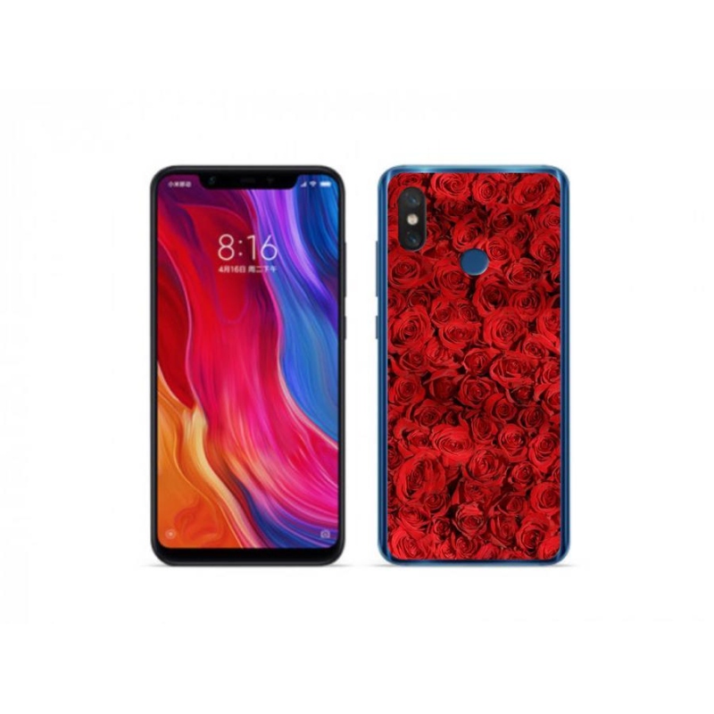 Gél borítás mmCase a Xiaomi Mi 8-hoz - rózsaszínű