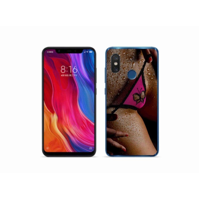 Gél borítás mmCase a Xiaomi Mi 8-hoz - szexi nő