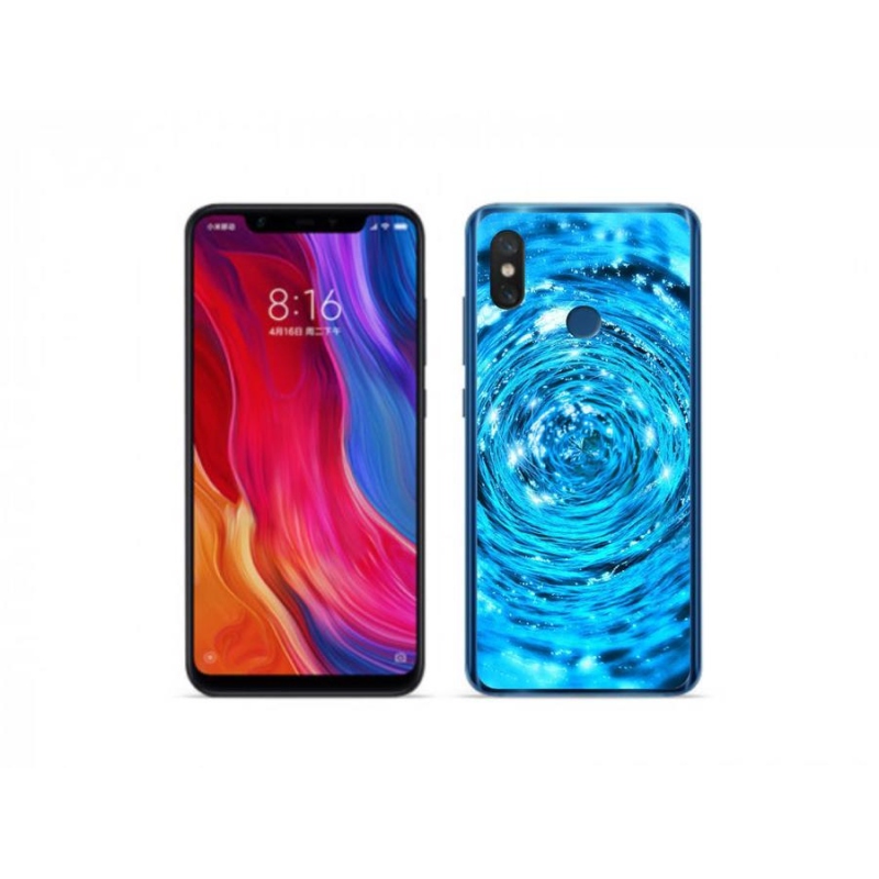 Gél borítás mmCase a Xiaomi Mi 8-hoz - water vortex