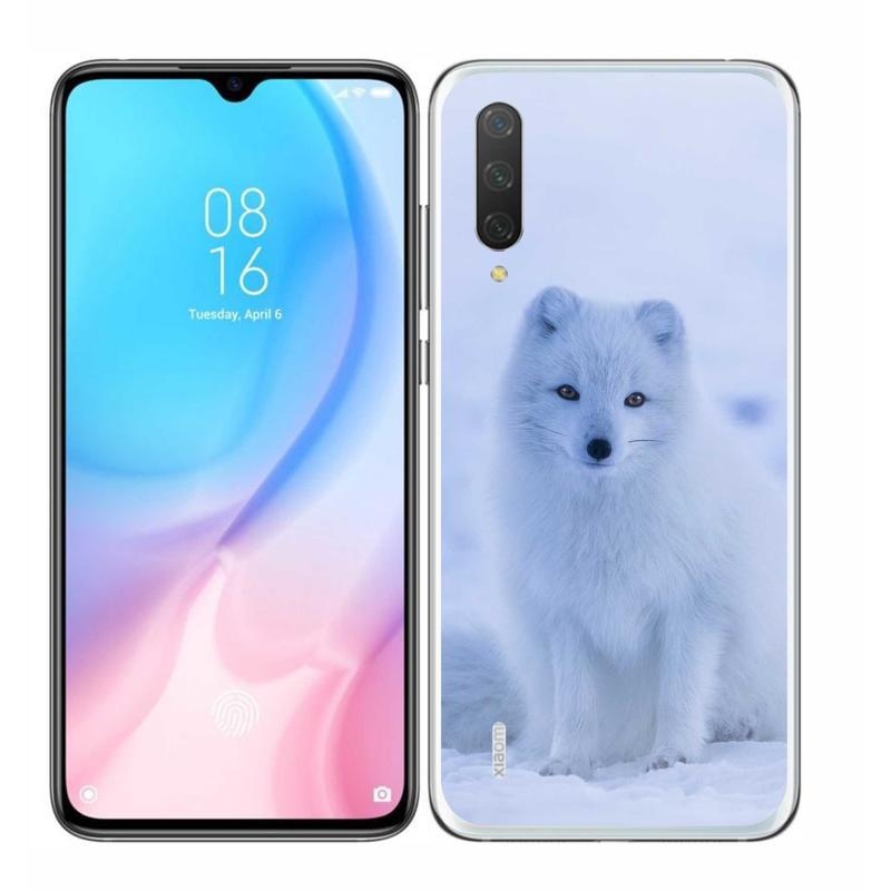 Gél borítás mmCase a Xiaomi Mi 9 Lite készülékhez - polár róka