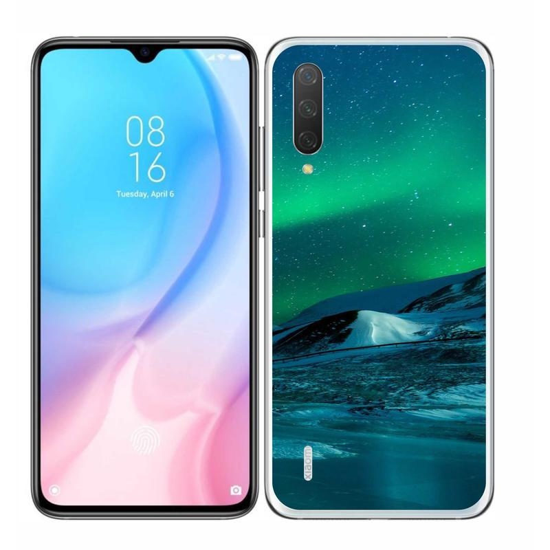 Gél borítás mmCase a Xiaomi Mi 9 Lite készülékhez - sarki fény