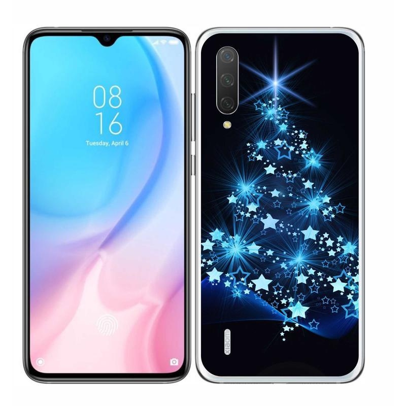 Gél borítás mmCase a Xiaomi Mi 9 Lite számára - karácsonyfa