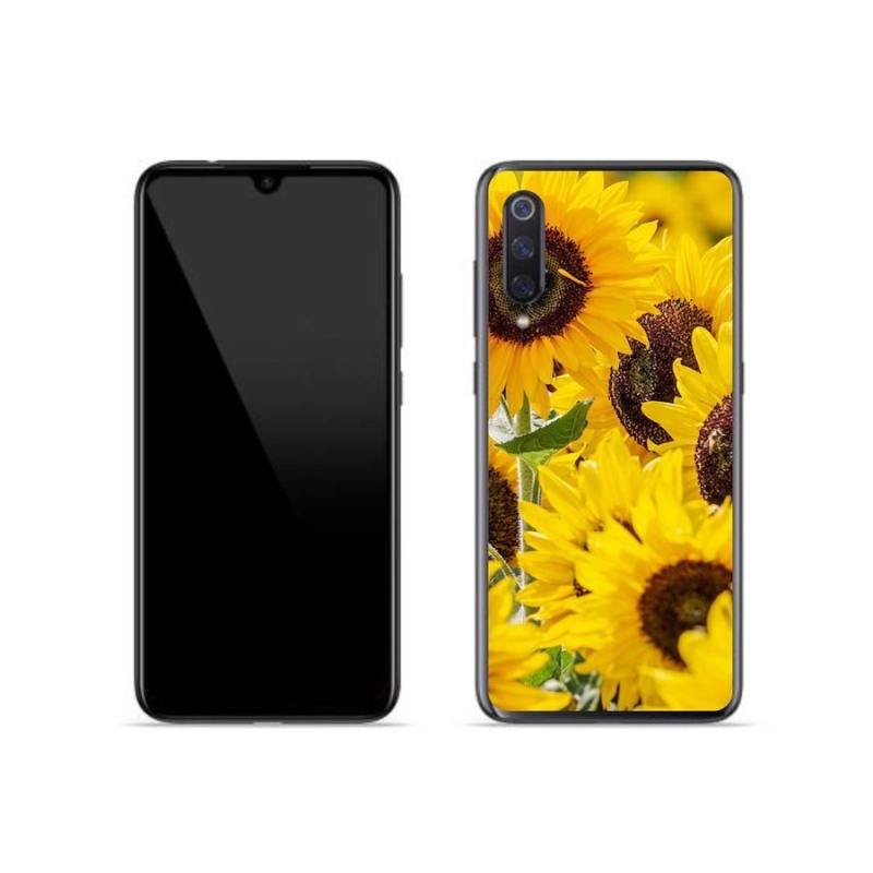 Gél borítás mmCase a Xiaomi Mi 9-hez - Napraforgó