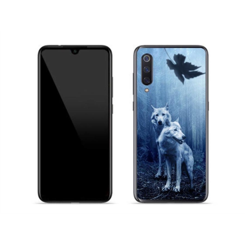 Gél borítás mmCase a Xiaomi Mi 9-hez - farkasok az erdőben