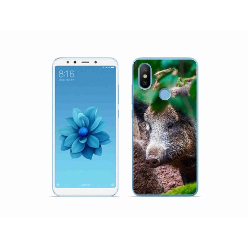 Gél borítás mmCase a Xiaomi Mi A2-hez - vaddisznó