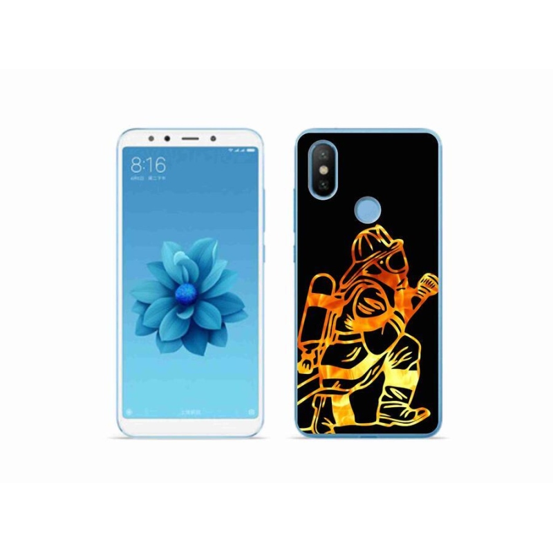 Gél borítás mmCase a Xiaomi Mi A2-hez - tűzoltó 1
