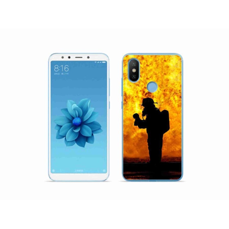 Gél borítás mmCase a Xiaomi Mi A2-hez - tűzoltó