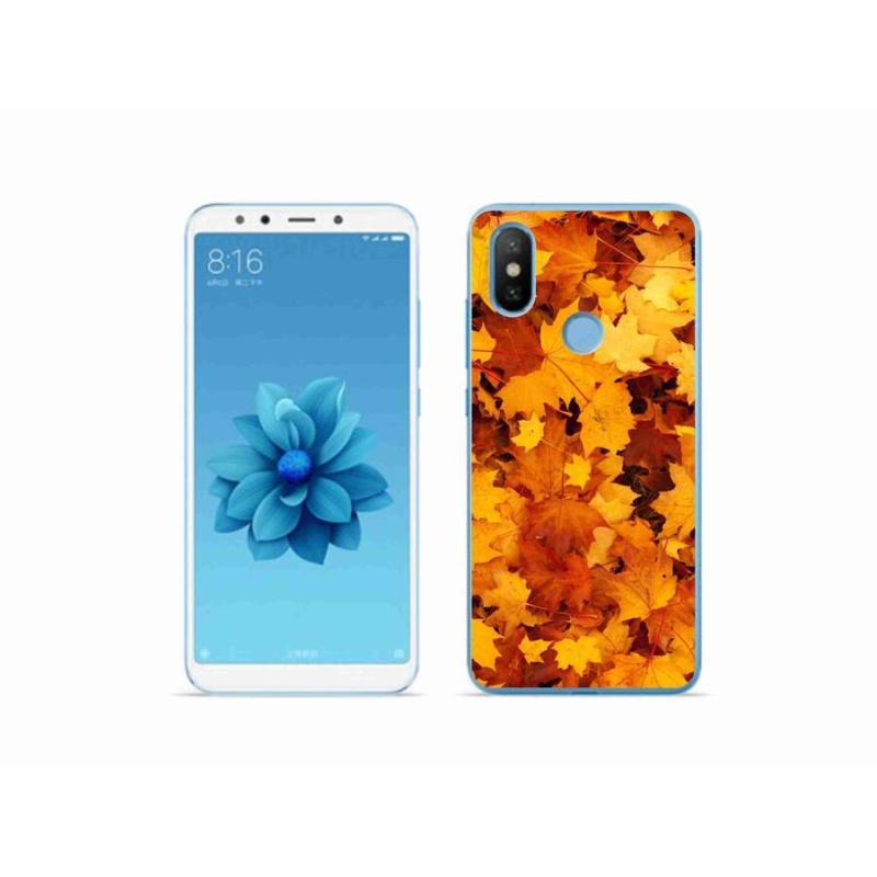 Gél borítás mmCase a Xiaomi Mi A2-hez - juharlevelek