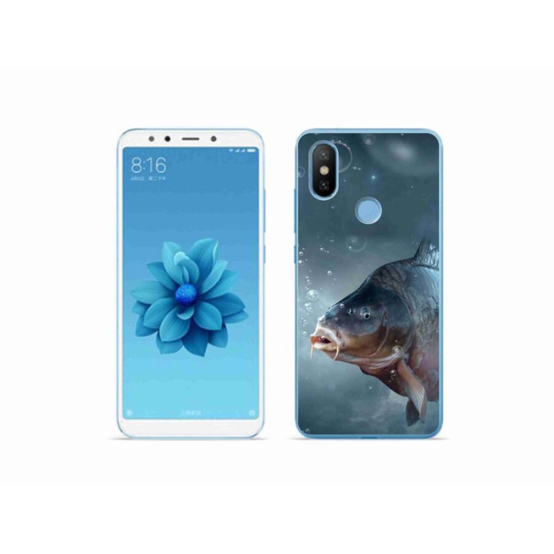 Gél borítás mmCase a Xiaomi Mi A2-hez - ponty és buborékok