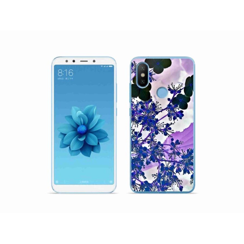 Gél borítás mmCase a Xiaomi Mi A2-hez - hortenzia virág