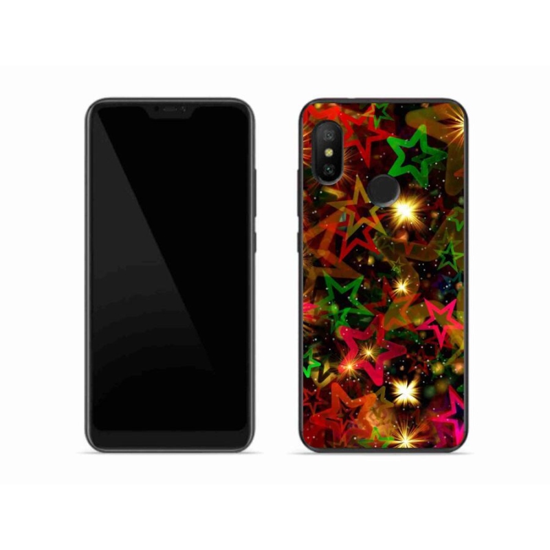 Gél borítás mmCase a Xiaomi Mi A2 Lite készülékhez - színes csillagok