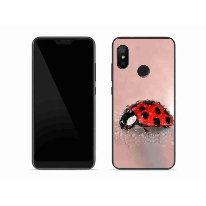 Gél borítás mmCase a Xiaomi Mi A2 Lite készülékhez - katicabogár