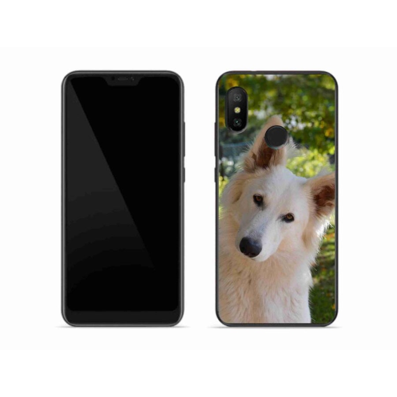 Gél borítás mmCase a Xiaomi Mi A2 Lite készülékhez - fehér Swiss Shepherd 1