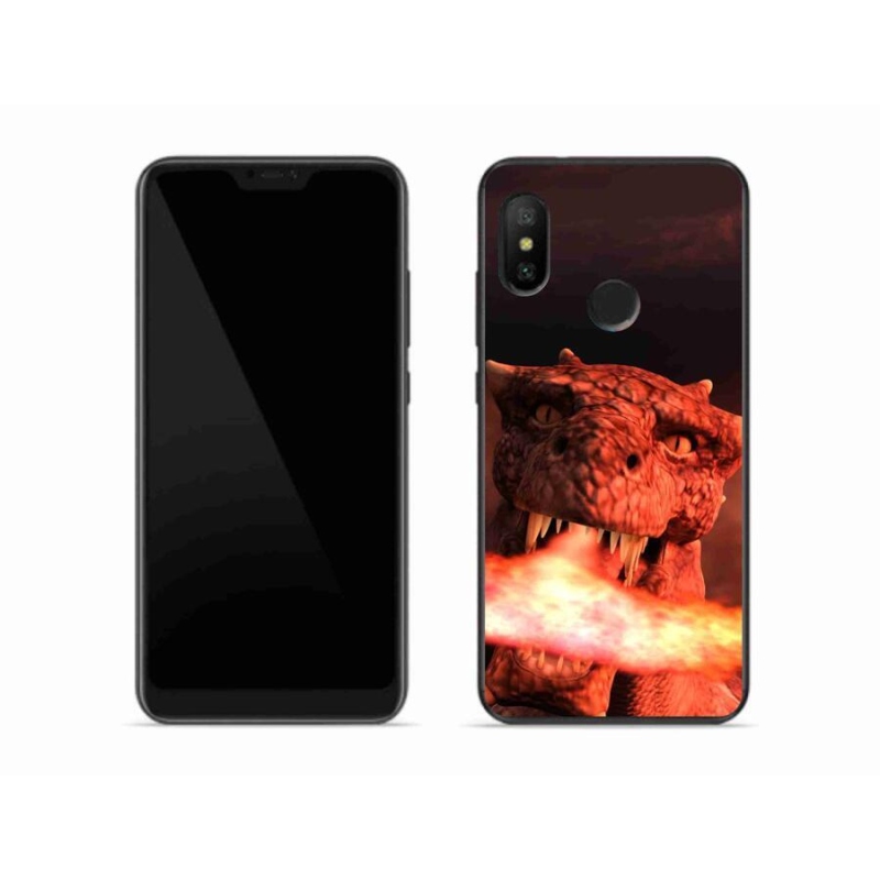 Gél borítás mmCase a Xiaomi Mi A2 Lite készülékhez - sárkány