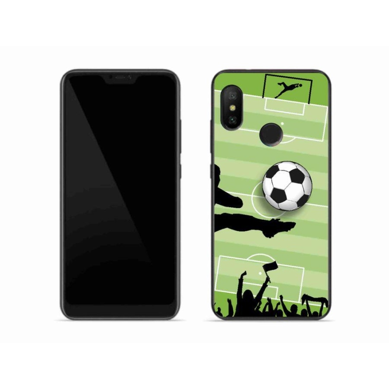 Gél borítás mmCase a Xiaomi Mi A2 Lite készülékhez - futball 3