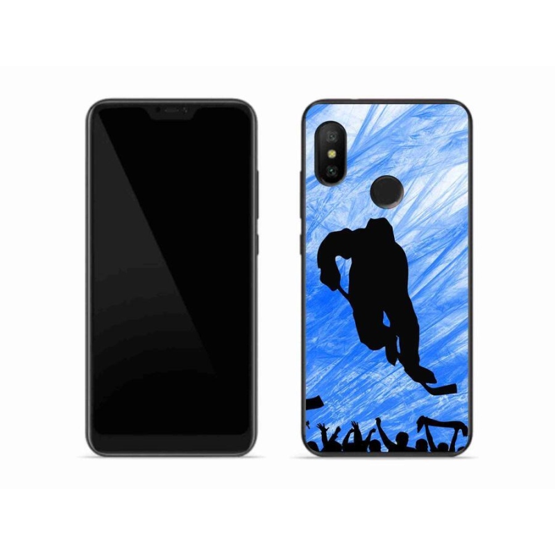 Gél borítás mmCase a Xiaomi Mi A2 Lite számára - hokijátékos