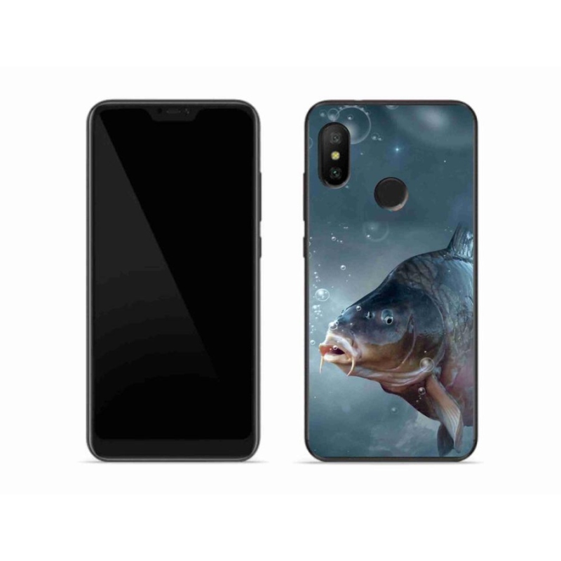 Gél borítás mmCase a Xiaomi Mi A2 Lite készülékhez - ponty és buborékok