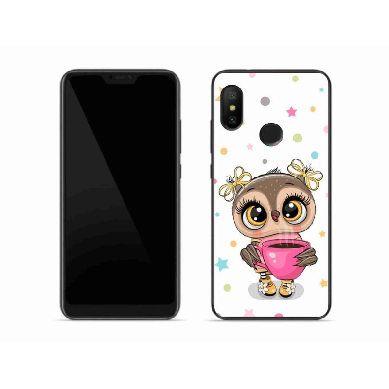 Gél borítás mmCase a Xiaomi Mi A2 Lite készülékhez - rajzfilm bagoly