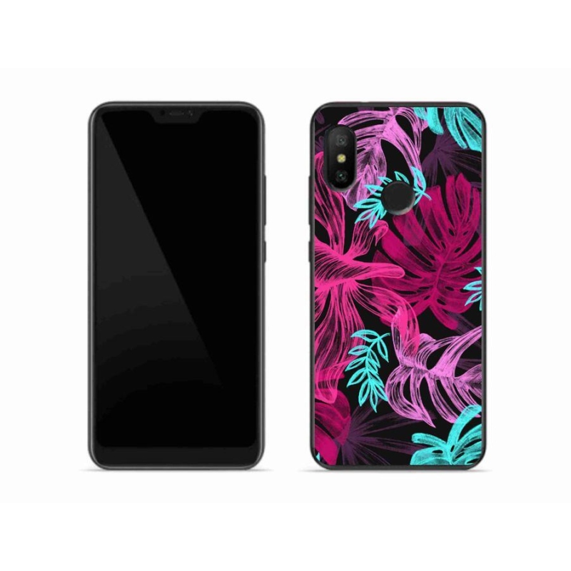 Gél borítás mmCase a Xiaomi Mi A2 Lite készülékhez - virágok 1