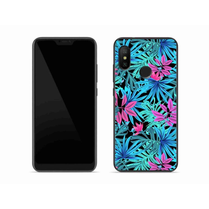 Gél borítás mmCase a Xiaomi Mi A2 Lite készülékhez - virágok 3