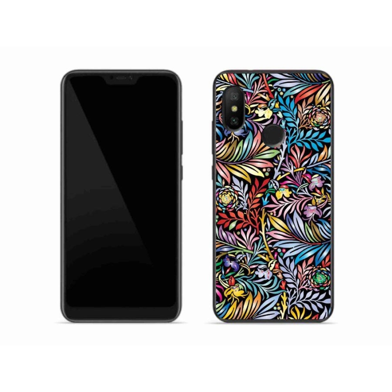 Gél borítás mmCase a Xiaomi Mi A2 Lite készülékhez - virágok 5