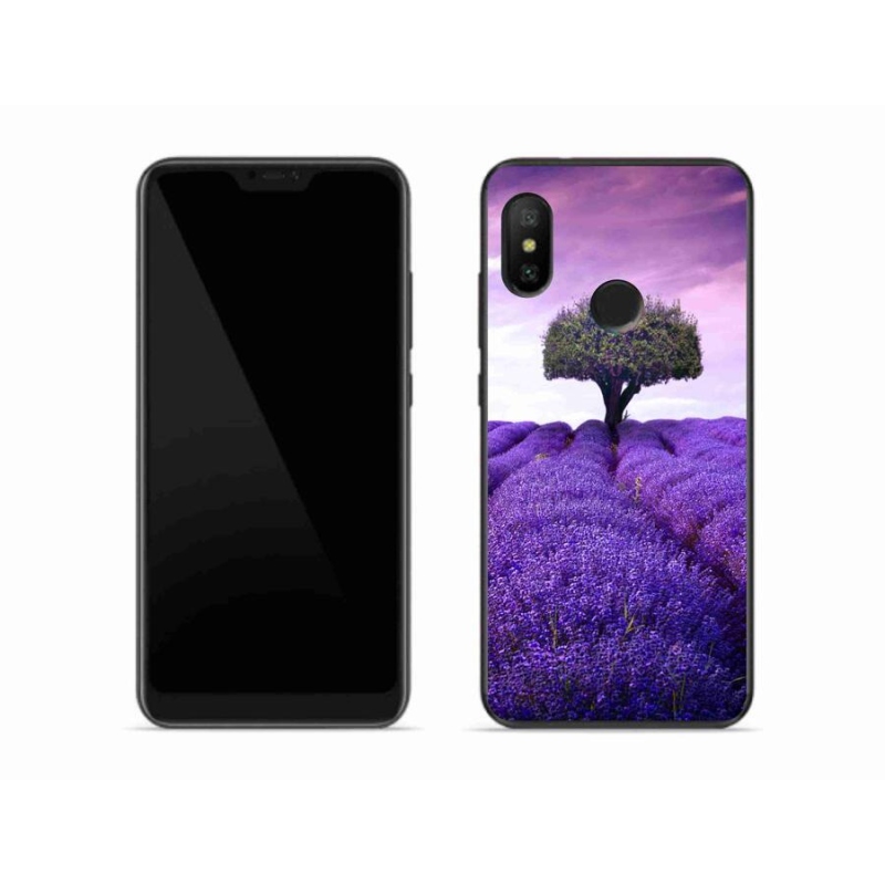 Gél borítás mmCase a Xiaomi Mi A2 Lite készülékhez - levendula rét