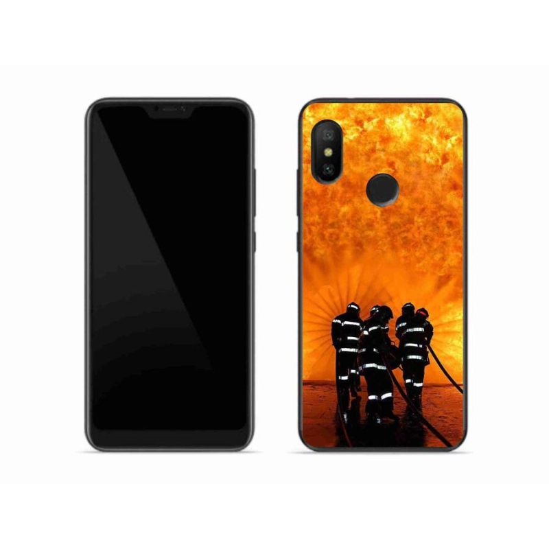 Gél borítás mmCase a Xiaomi Mi A2 Lite-hoz - tűz
