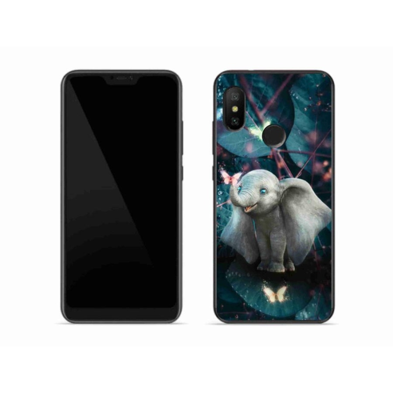 Gél borítás mmCase a Xiaomi Mi A2 Lite készülékhez - aranyos elefánt