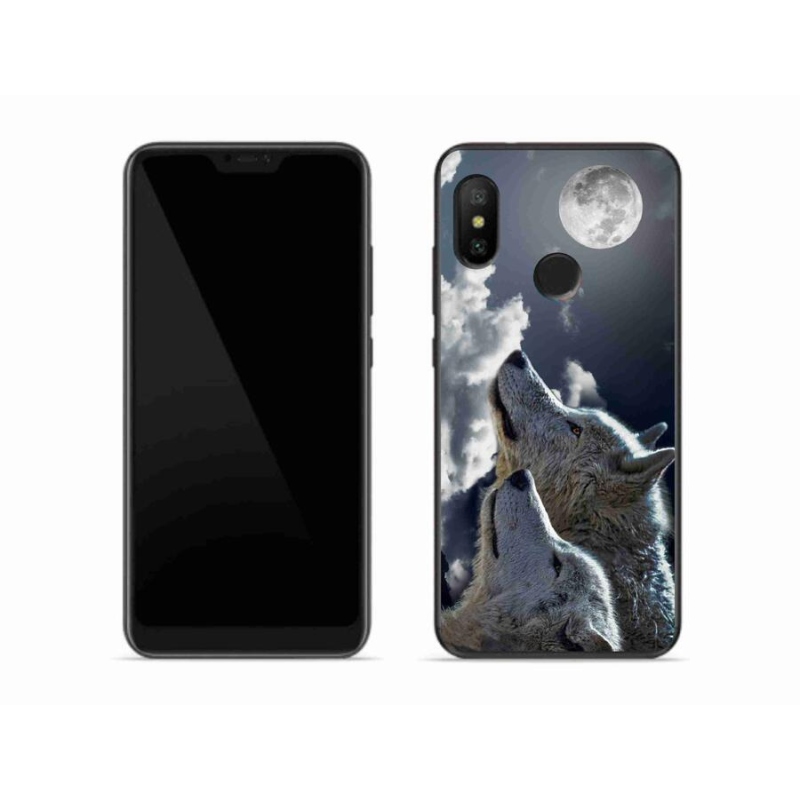 Gél borítás mmCase a Xiaomi Mi A2 Lite készülékhez - farkasok