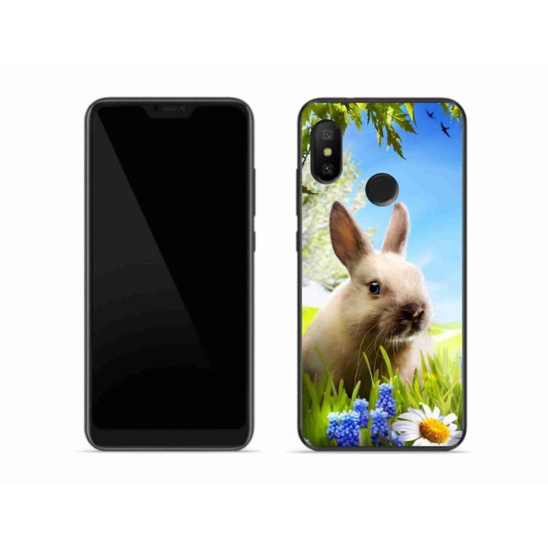 Gél borítás mmCase a Xiaomi Mi A2 Lite készülékhez - nyuszi