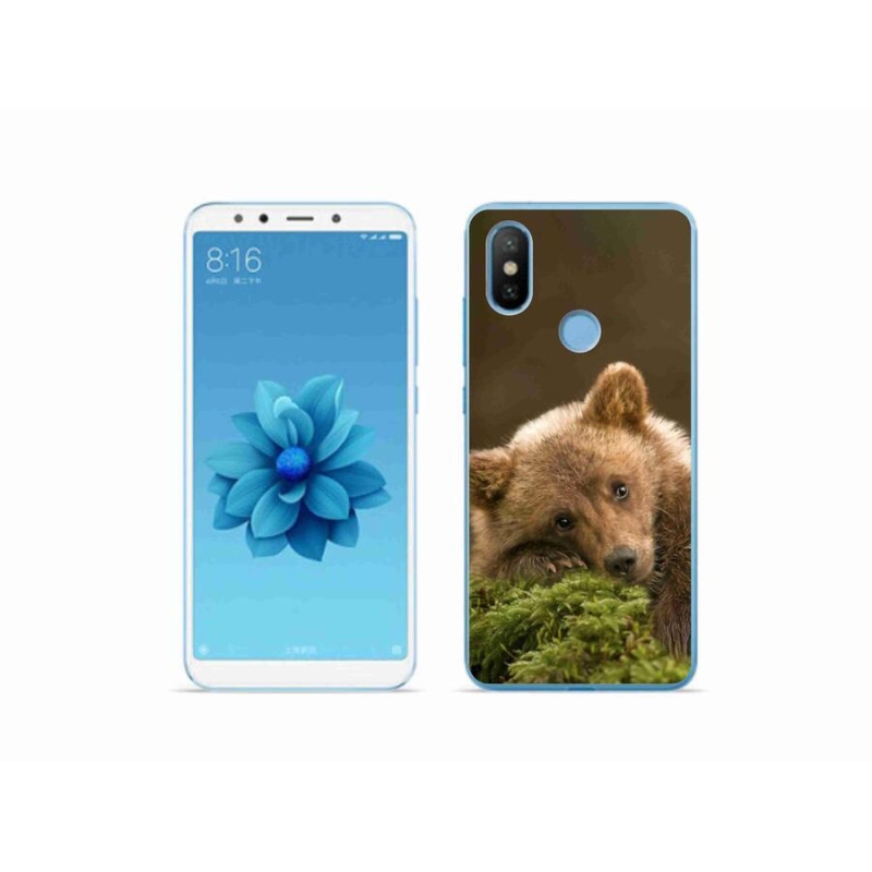 Gél borítás mmCase a Xiaomi Mi A2-hez - medve